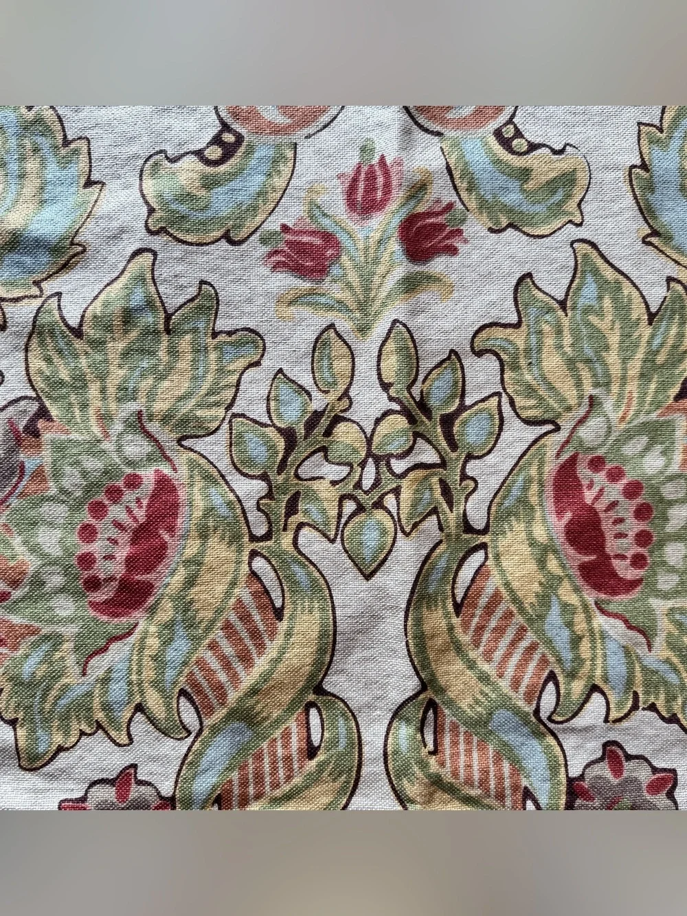 Pottery Barn Simone KING Linen Cotton Duvet Cover + (2) Standard Shams